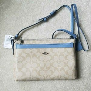 coach crossbody with popup pouch